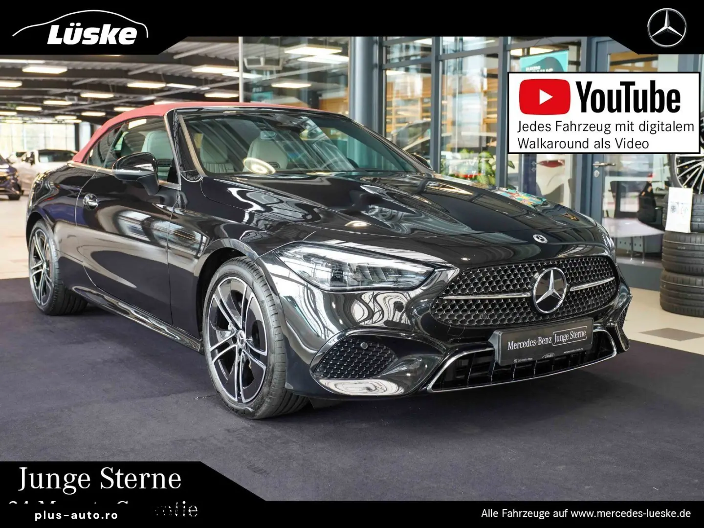 MERCEDES-BENZ CLE 220 d Cabrio macchiato rotes Verde&hellip;