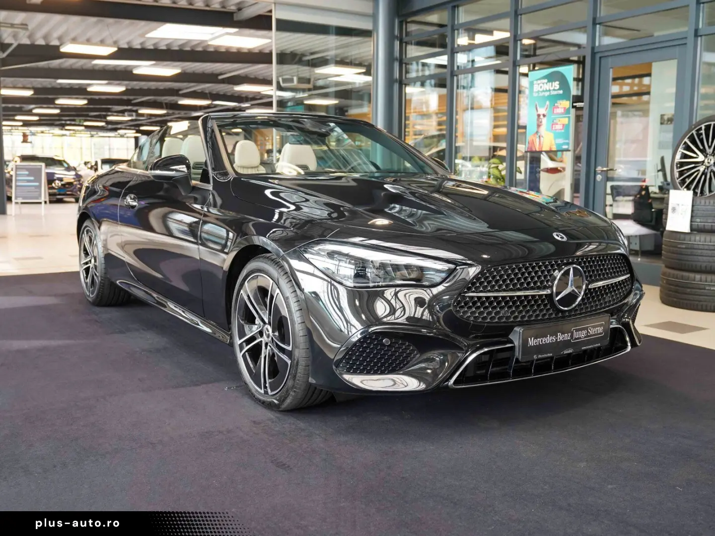 MERCEDES-BENZ CLE 220 d Cabrio macchiato rotes Verde&hellip;