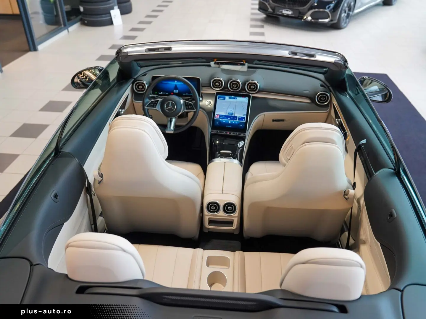 MERCEDES-BENZ CLE 220 d Cabrio macchiato rotes Verde&hellip;