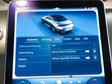 MERCEDES-BENZ CLE 220 d Cabrio macchiato rotes Verde&hellip;