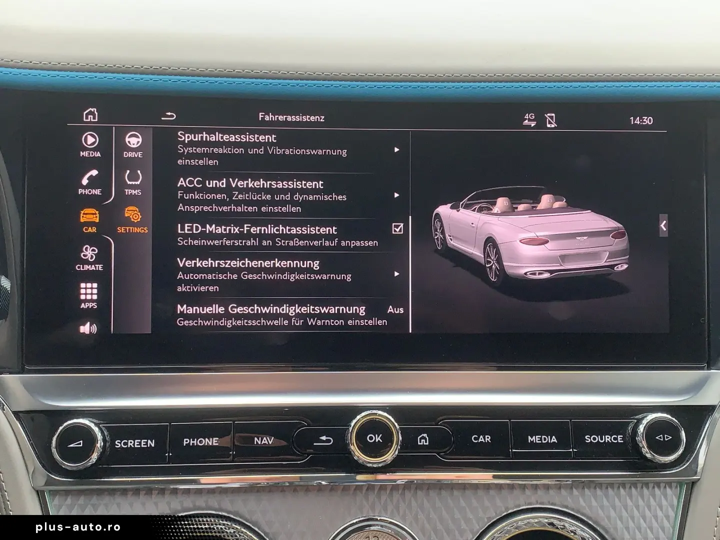 BENTLEY Continental GTC V8 Mulliner Touring B&O Carbon