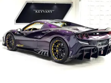 FERRARI F8   SPIDER CARBON KEYVANY AMETHYST EDITION1OF1!