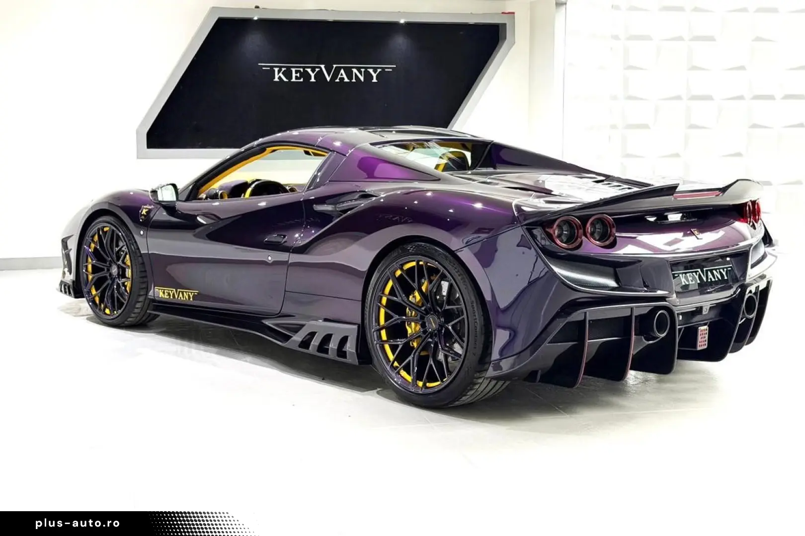 FERRARI F8   SPIDER CARBON KEYVANY AMETHYST EDITION1OF1!