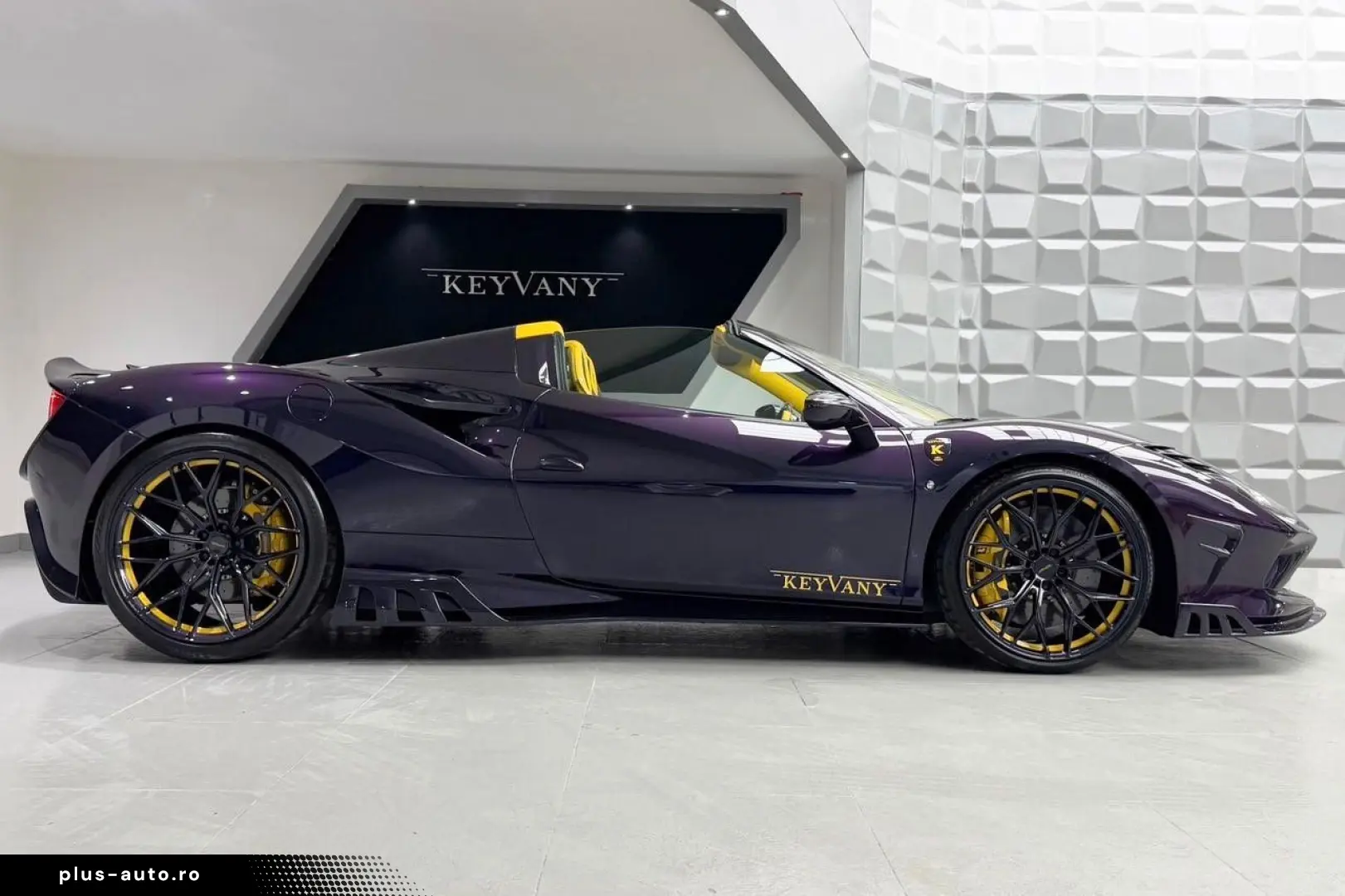 FERRARI F8   SPIDER CARBON KEYVANY AMETHYST EDITION1OF1!