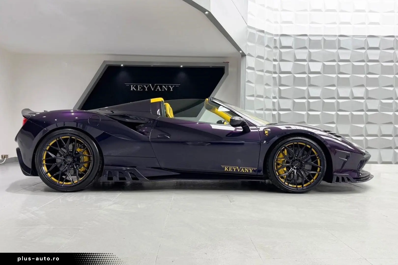 FERRARI F8   SPIDER CARBON KEYVANY AMETHYST EDITION1OF1!