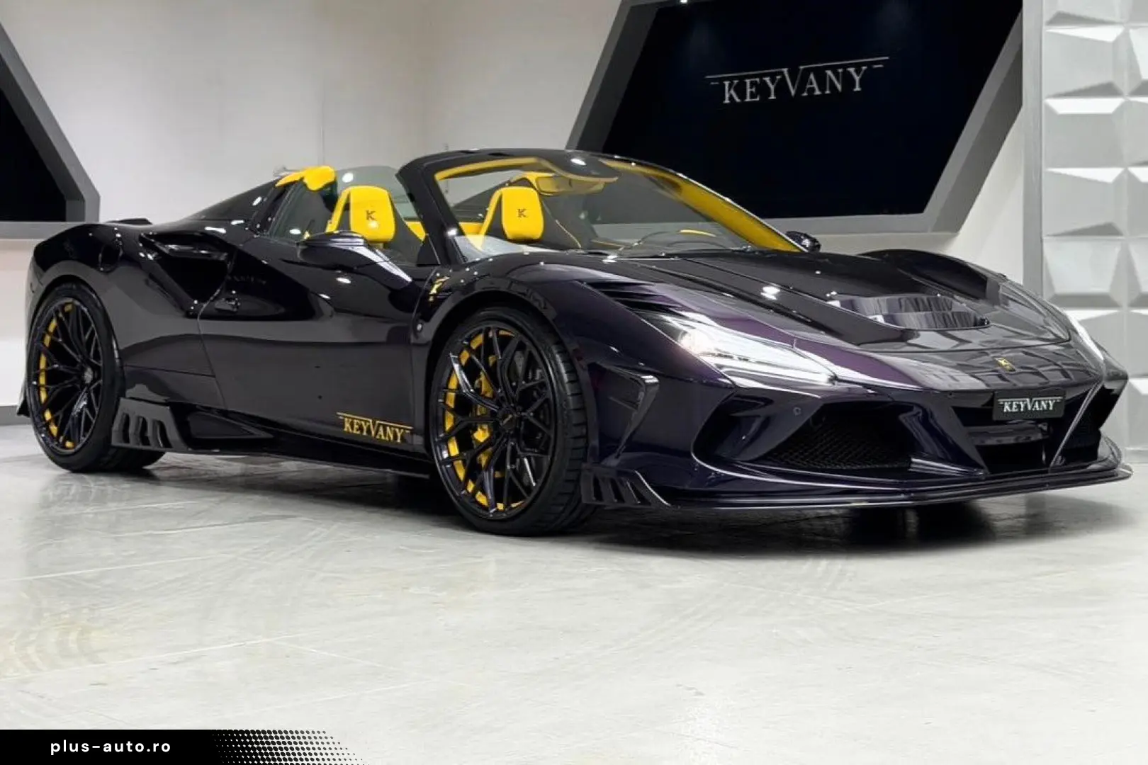 FERRARI F8   SPIDER CARBON KEYVANY AMETHYST EDITION1OF1!