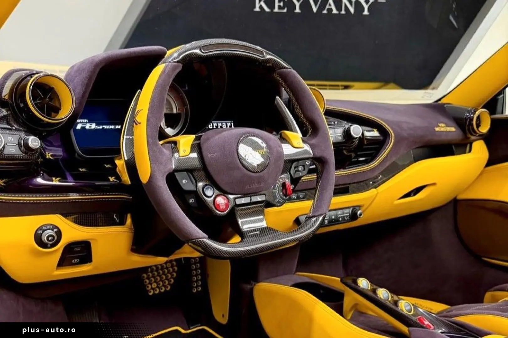 FERRARI F8   SPIDER CARBON KEYVANY AMETHYST EDITION1OF1!