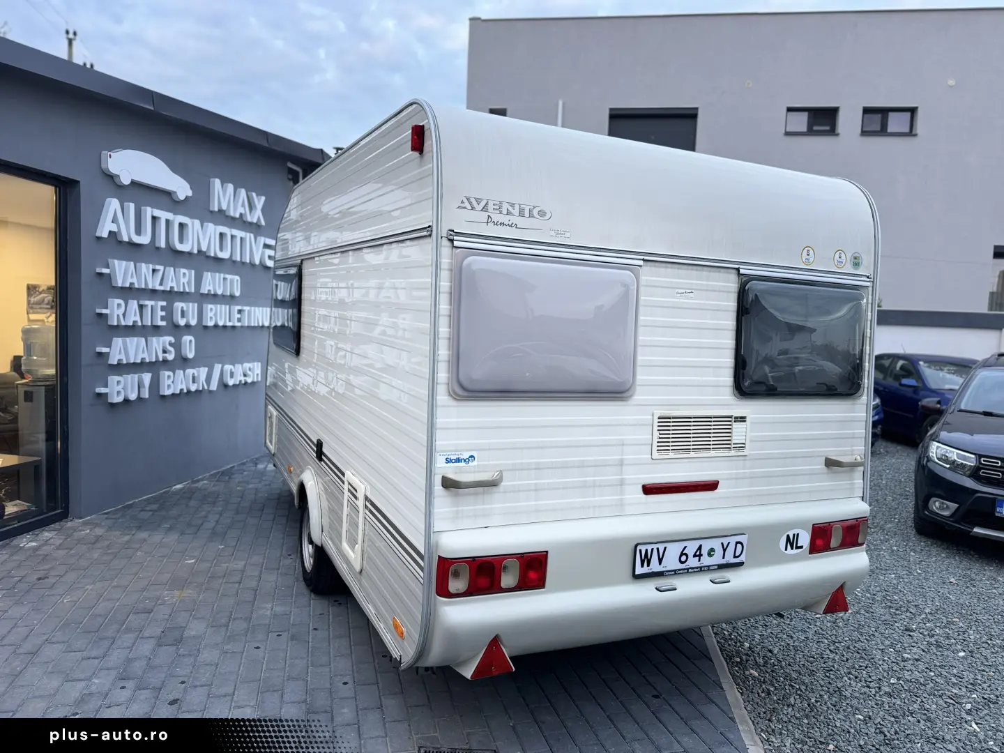 Rulota Avento 395 TL luxe  import Olanda impecabila