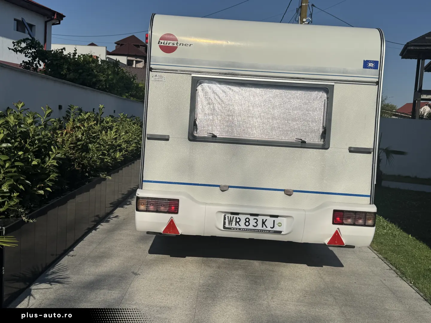 Rulota Buerstner 4322 import Olanda recent inmatriculat