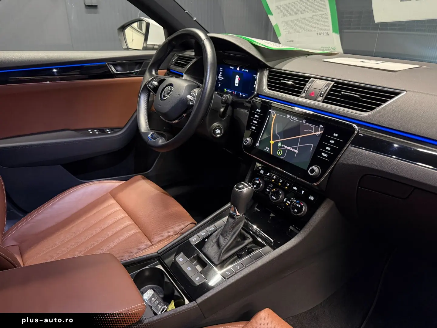 SKODA Superb Combi L&K  19Zoll LEDER Braun SitzKlima