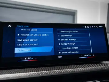 BMW XM - Iconig Glow - H&K - Massage