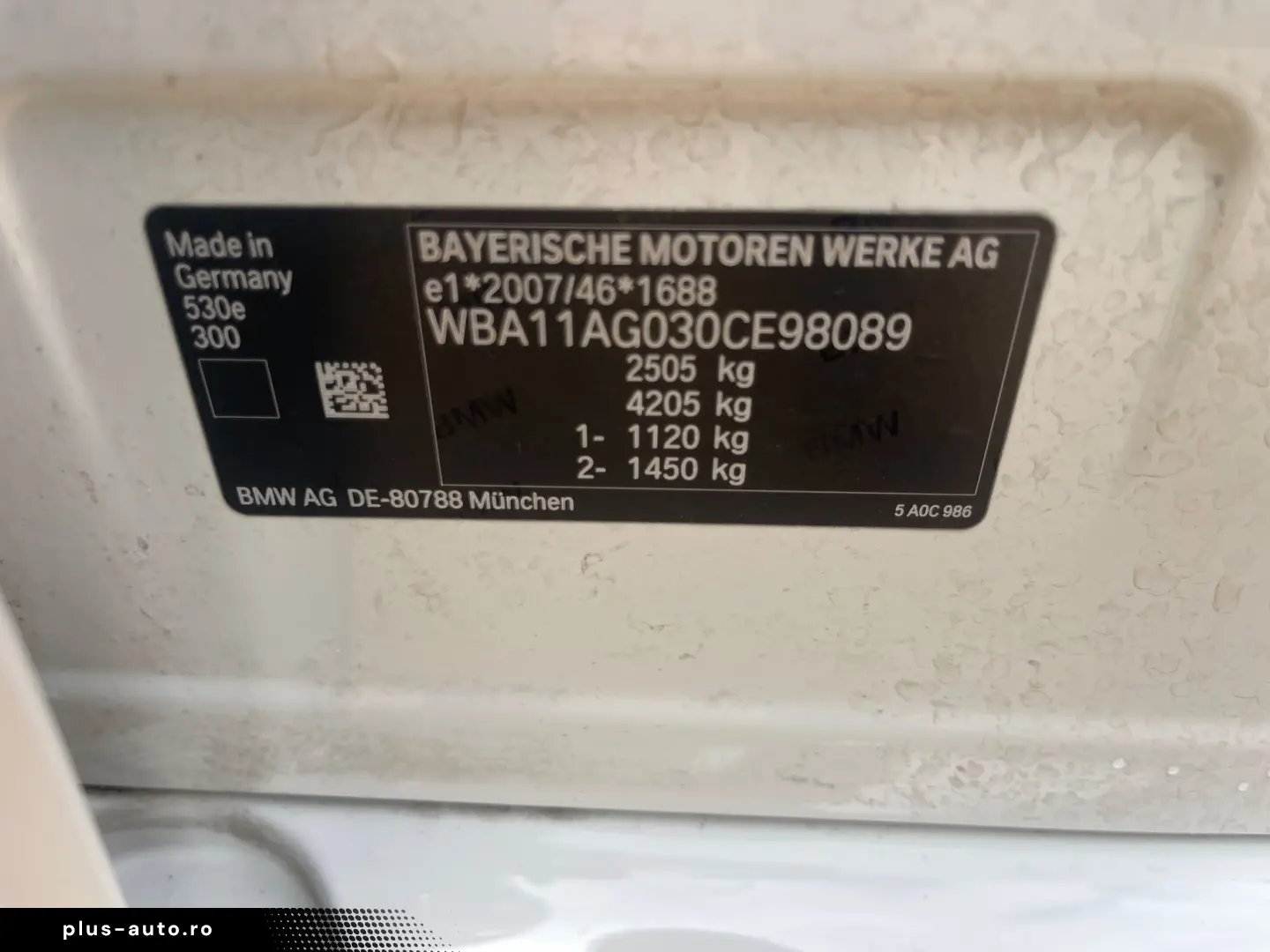 Bmw Seria-5 Gen-G30-G31-2017