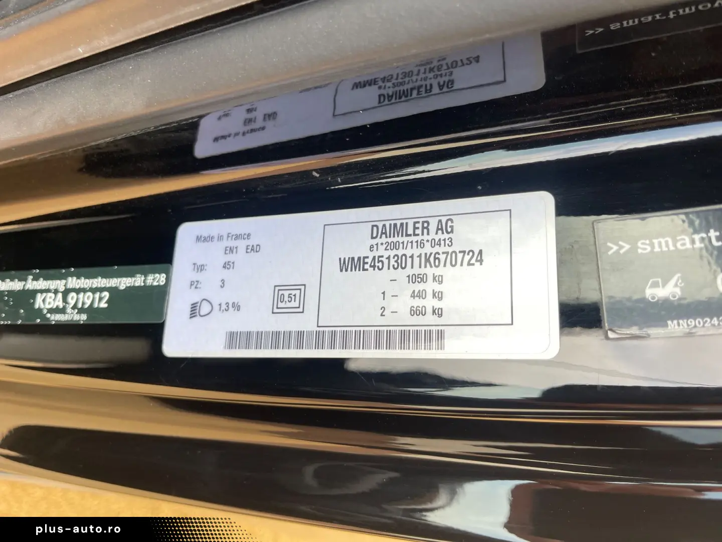 Smart ForTwo 0.8CDI  54CP  Clima  Servo  Panoramic  Scaune i