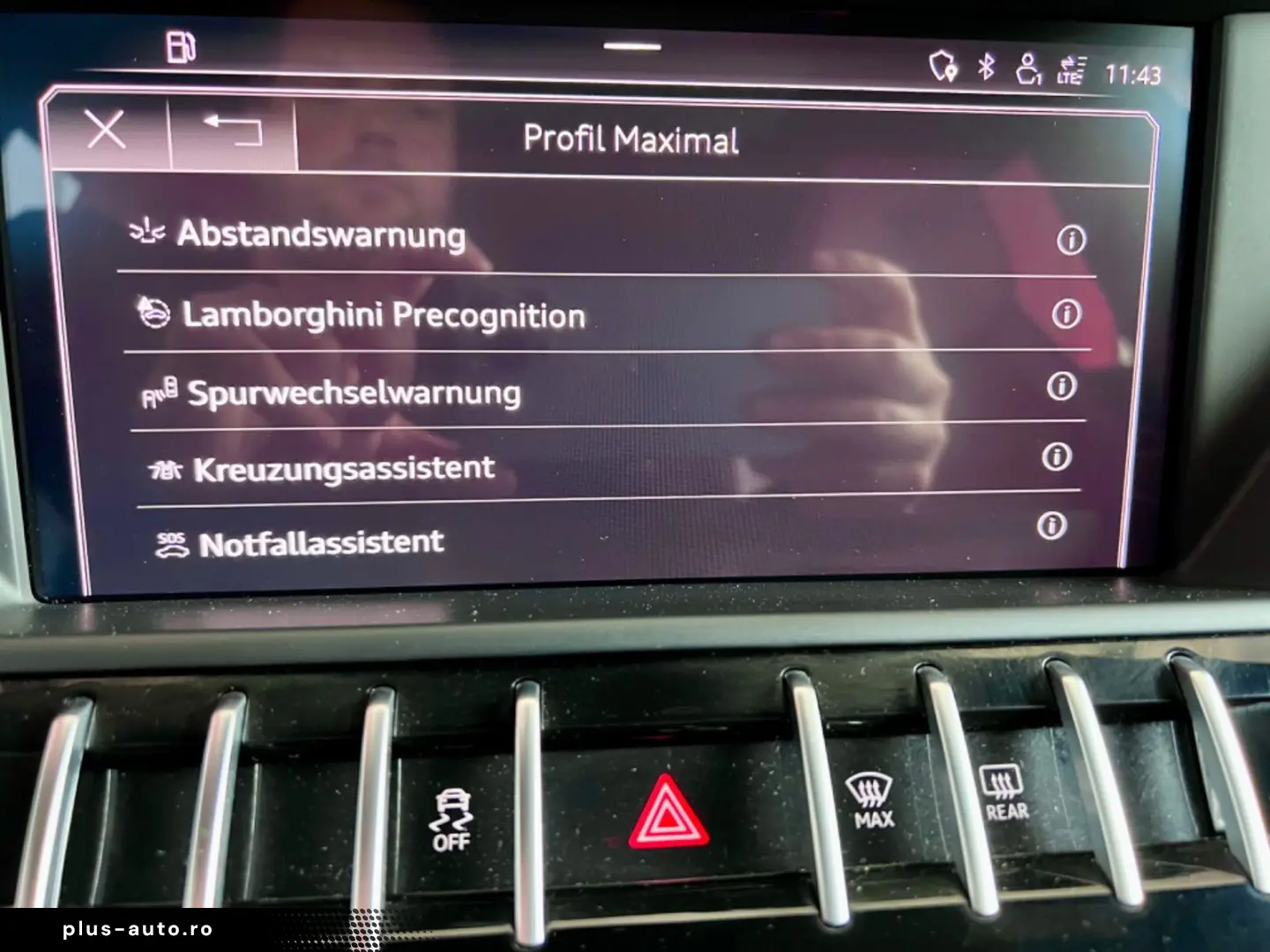 LAMBORGHINI Urus Panorama Garantie B&O 360  ACC Hud Massage