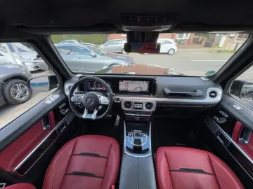 MERCEDES-BENZ G63 AMG EXCLUSIVE LEDER-ROT FOND-ENTERTAINMENT