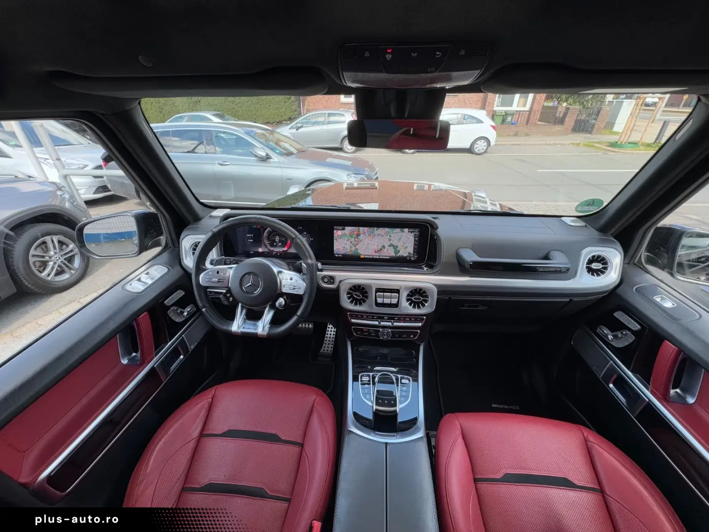 MERCEDES-BENZ G63 AMG EXCLUSIVE LEDER-ROT FOND-ENTERTAINMENT