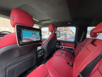 MERCEDES-BENZ G63 AMG EXCLUSIVE LEDER-ROT FOND-ENTERTAINMENT