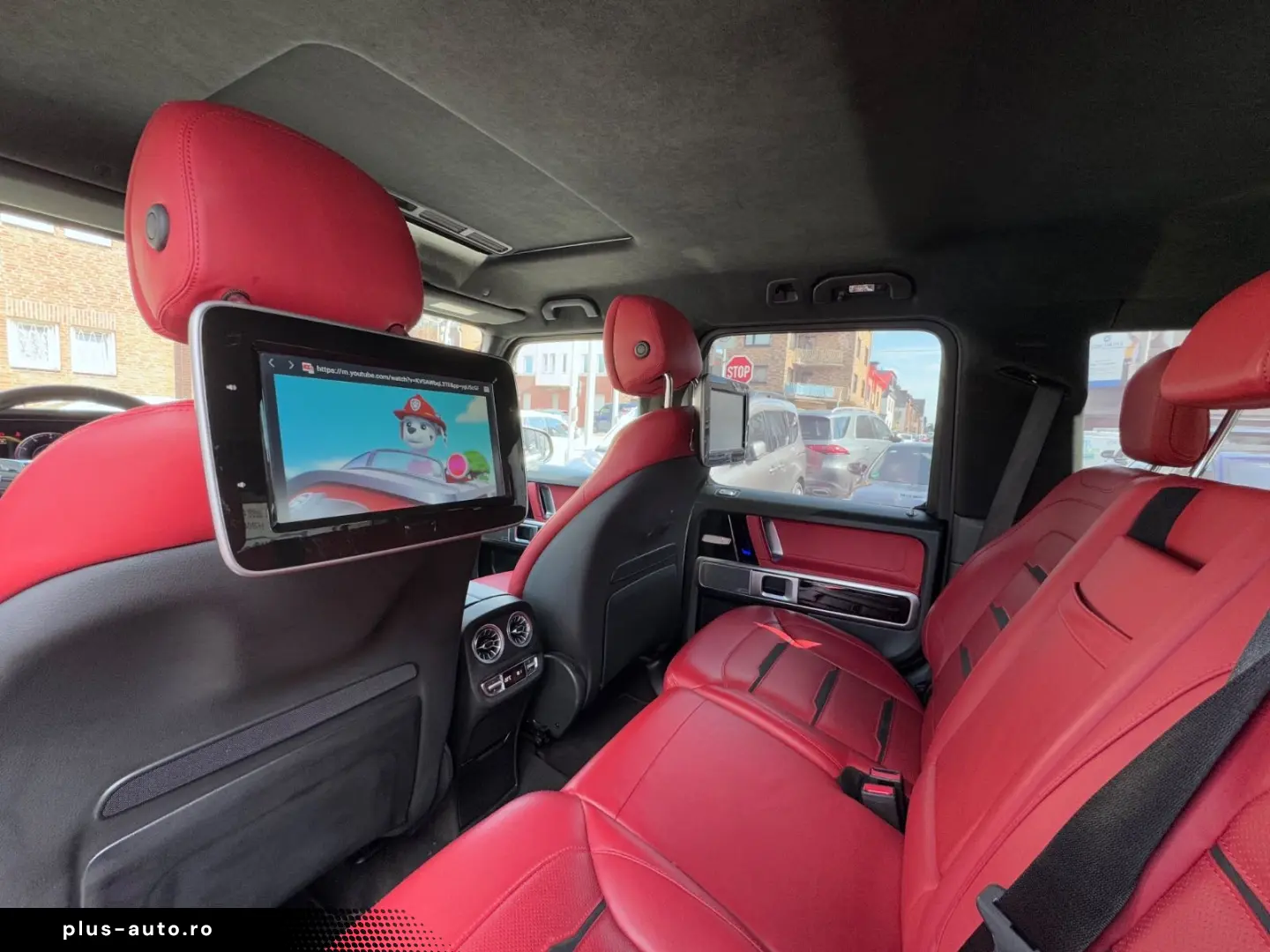 MERCEDES-BENZ G63 AMG EXCLUSIVE LEDER-ROT FOND-ENTERTAINMENT