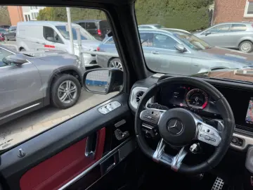 MERCEDES-BENZ G63 AMG EXCLUSIVE LEDER-ROT FOND-ENTERTAINMENT