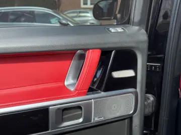 MERCEDES-BENZ G63 AMG EXCLUSIVE LEDER-ROT FOND-ENTERTAINMENT