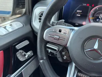 MERCEDES-BENZ G63 AMG EXCLUSIVE LEDER-ROT FOND-ENTERTAINMENT