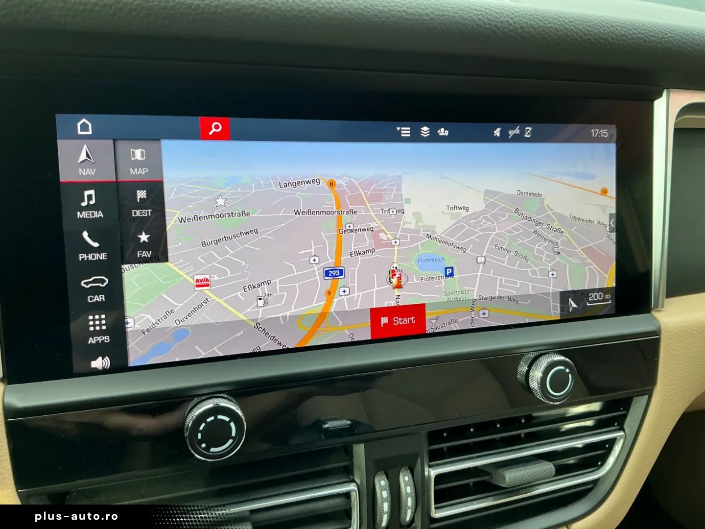 PORSCHE Macan Basis AHK Panorama Kamera Luftfederung Nav