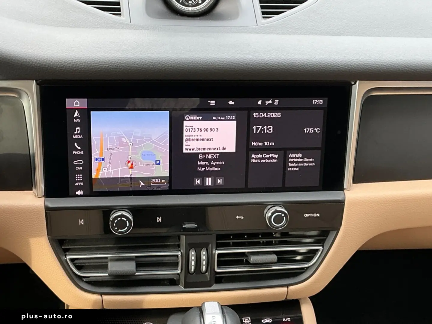 PORSCHE Macan Basis AHK Panorama Kamera Luftfederung Nav