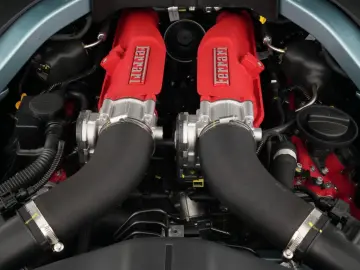 FERRARI Roma Spider Special Color Celleste Trevi