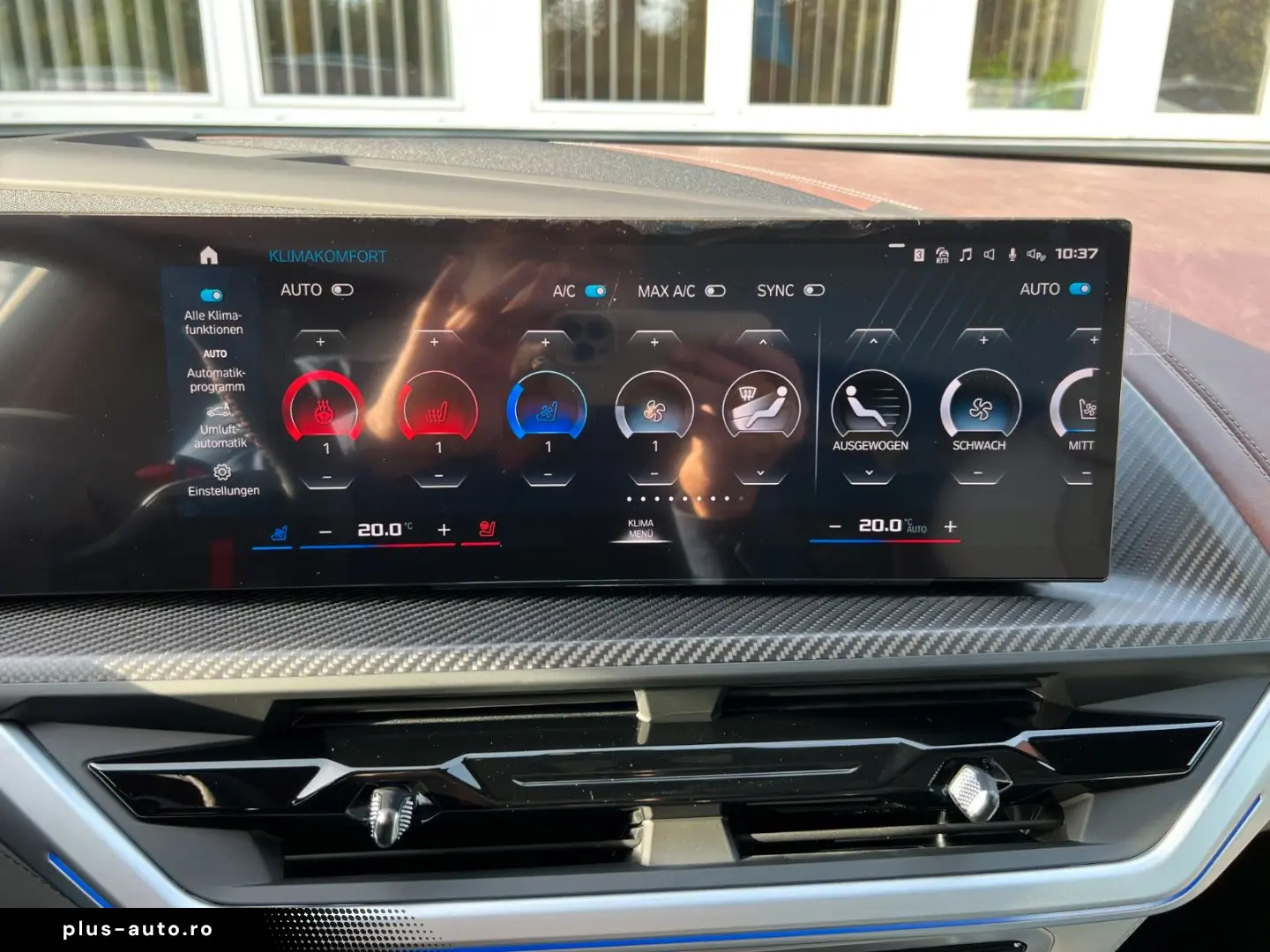 BMW XM Driver s Package B&W Anhäng Carbon Individual