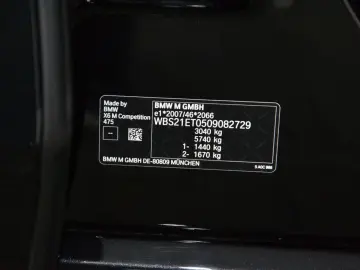 BMW X6 M Competition 360 SKY SOFT DR.ASS.PRO B&W