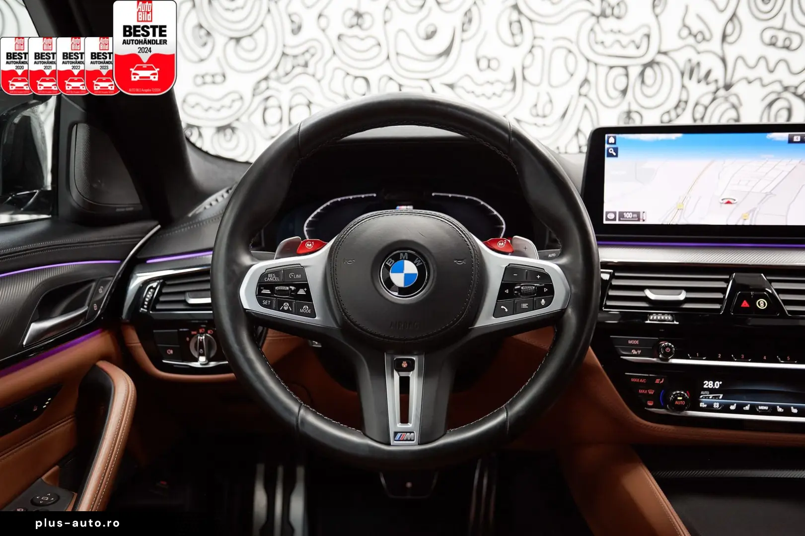 BMW M5 COMPETITION  50 JAHRE EDItion CARBON LASER MASSAGE