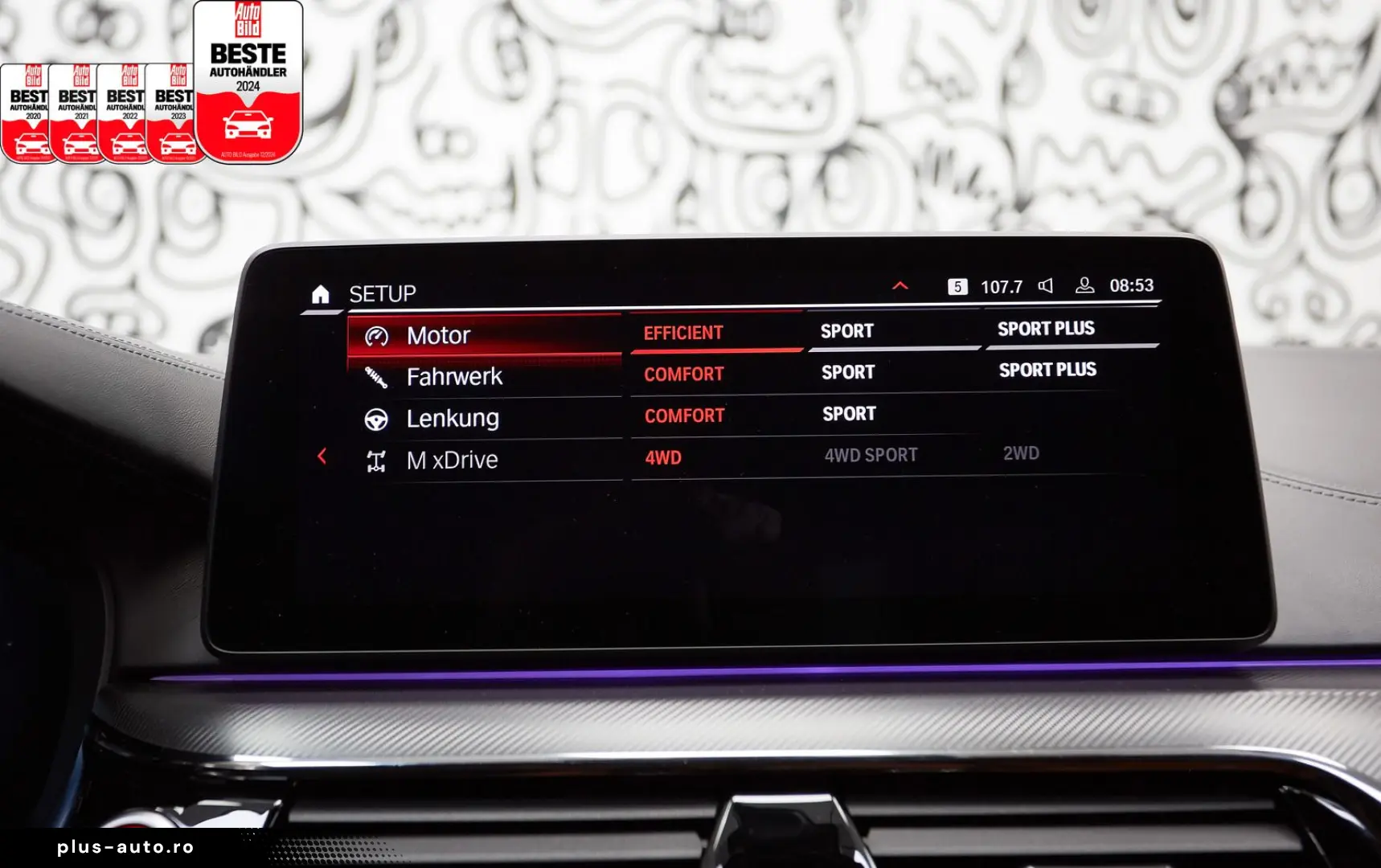 BMW M5 COMPETITION  50 JAHRE EDItion CARBON LASER MASSAGE