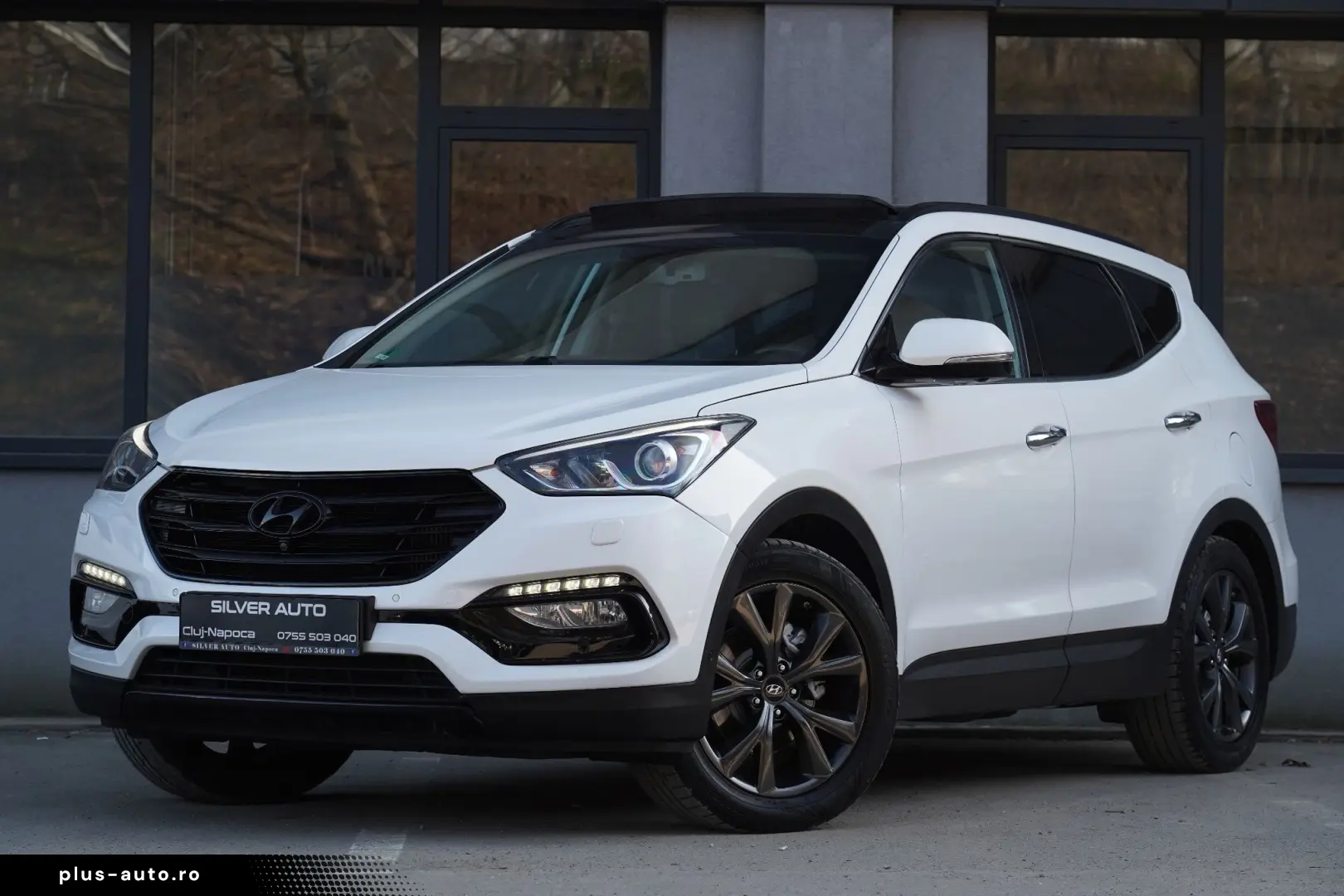 Hyundai Santa Fe blue 2.2 CRDI 4WD Automatik 7-Sitzer