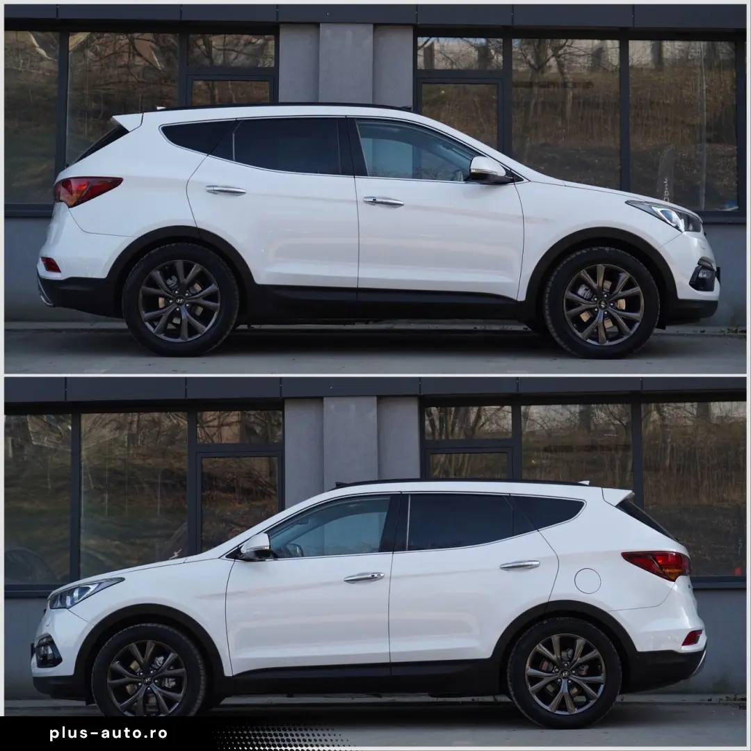 Hyundai Santa Fe blue 2.2 CRDI 4WD Automatik 7-Sitzer