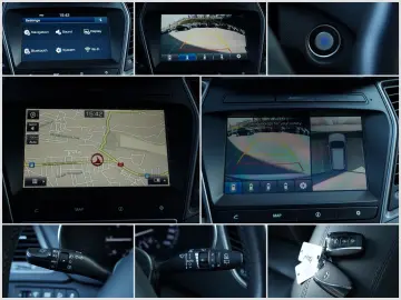 Hyundai Santa Fe blue 2.2 CRDI 4WD Automatik 7-Sitzer