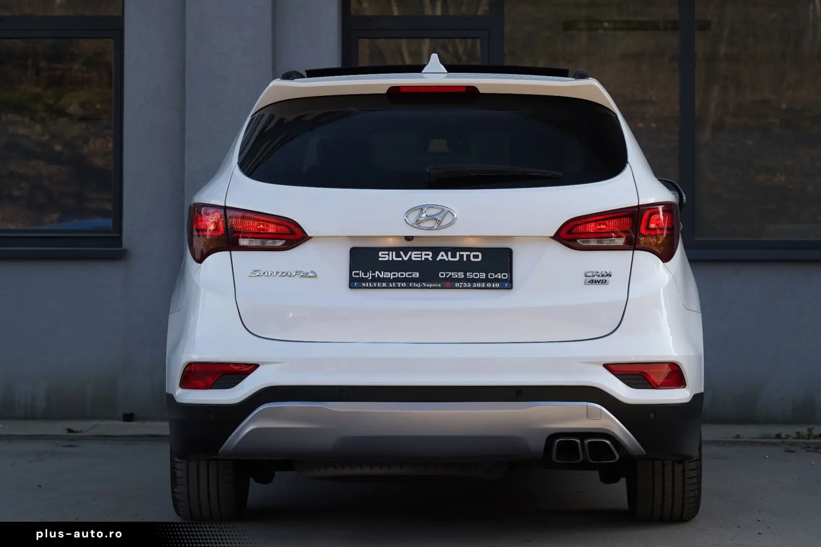 Hyundai Santa Fe blue 2.2 CRDI 4WD Automatik 7-Sitzer