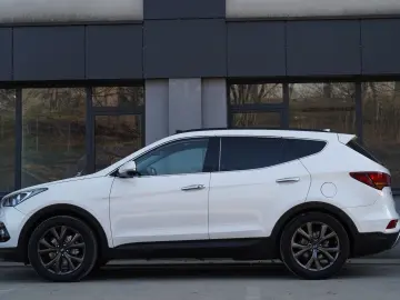 Hyundai Santa Fe blue 2.2 CRDI 4WD Automatik 7-Sitzer