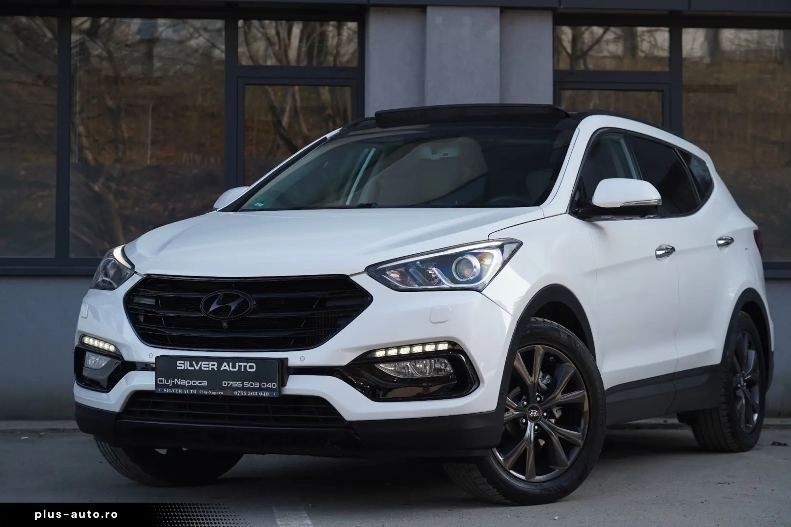 Hyundai Santa Fe blue 2.2 CRDI 4WD Automatik 7-Sitzer
