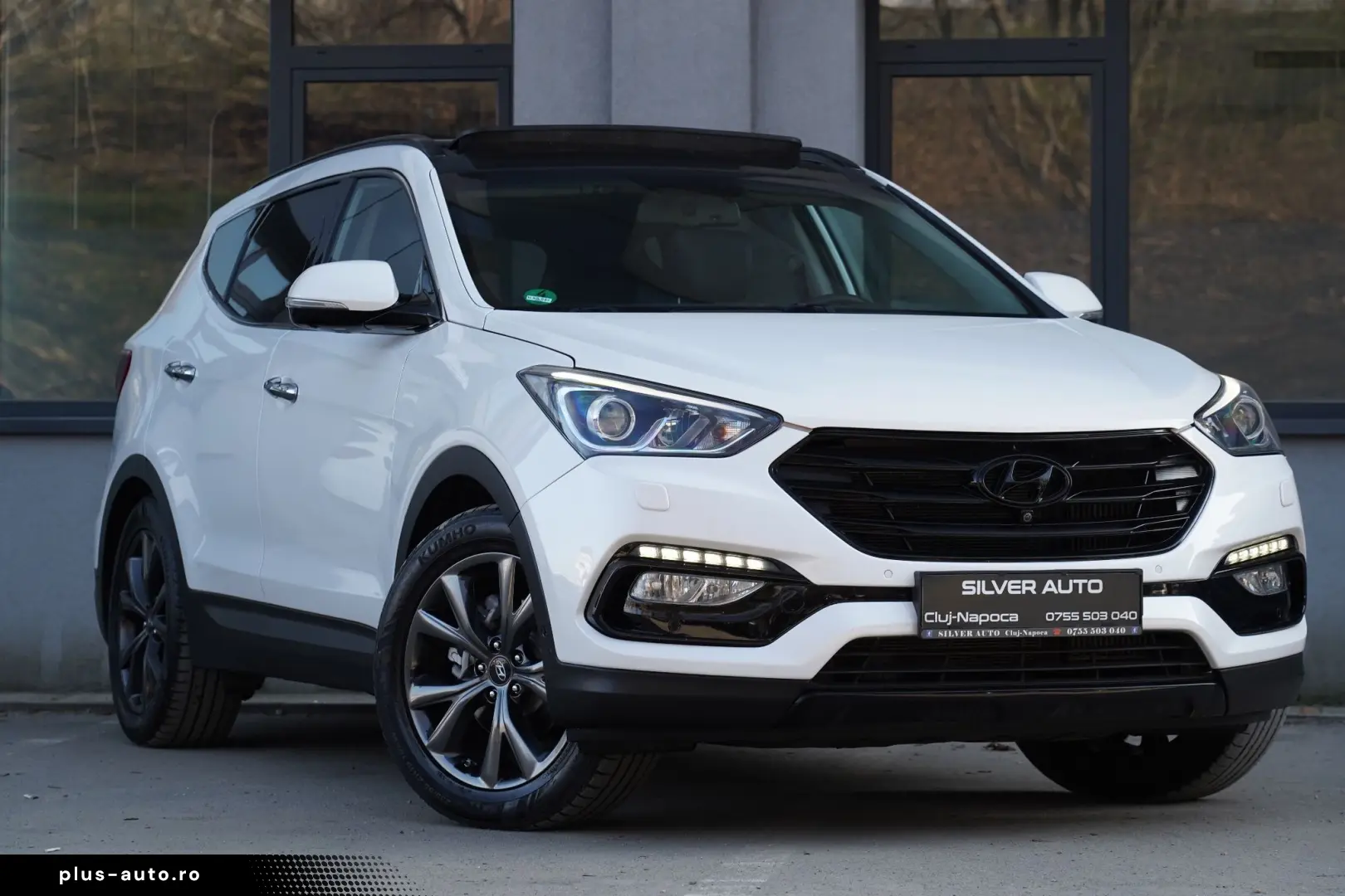 Hyundai Santa Fe blue 2.2 CRDI 4WD Automatik 7-Sitzer