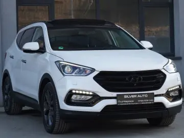 Hyundai Santa Fe blue 2.2 CRDI 4WD Automatik 7-Sitzer