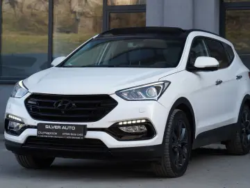 Hyundai Santa Fe blue 2.2 CRDI 4WD Automatik 7-Sitzer