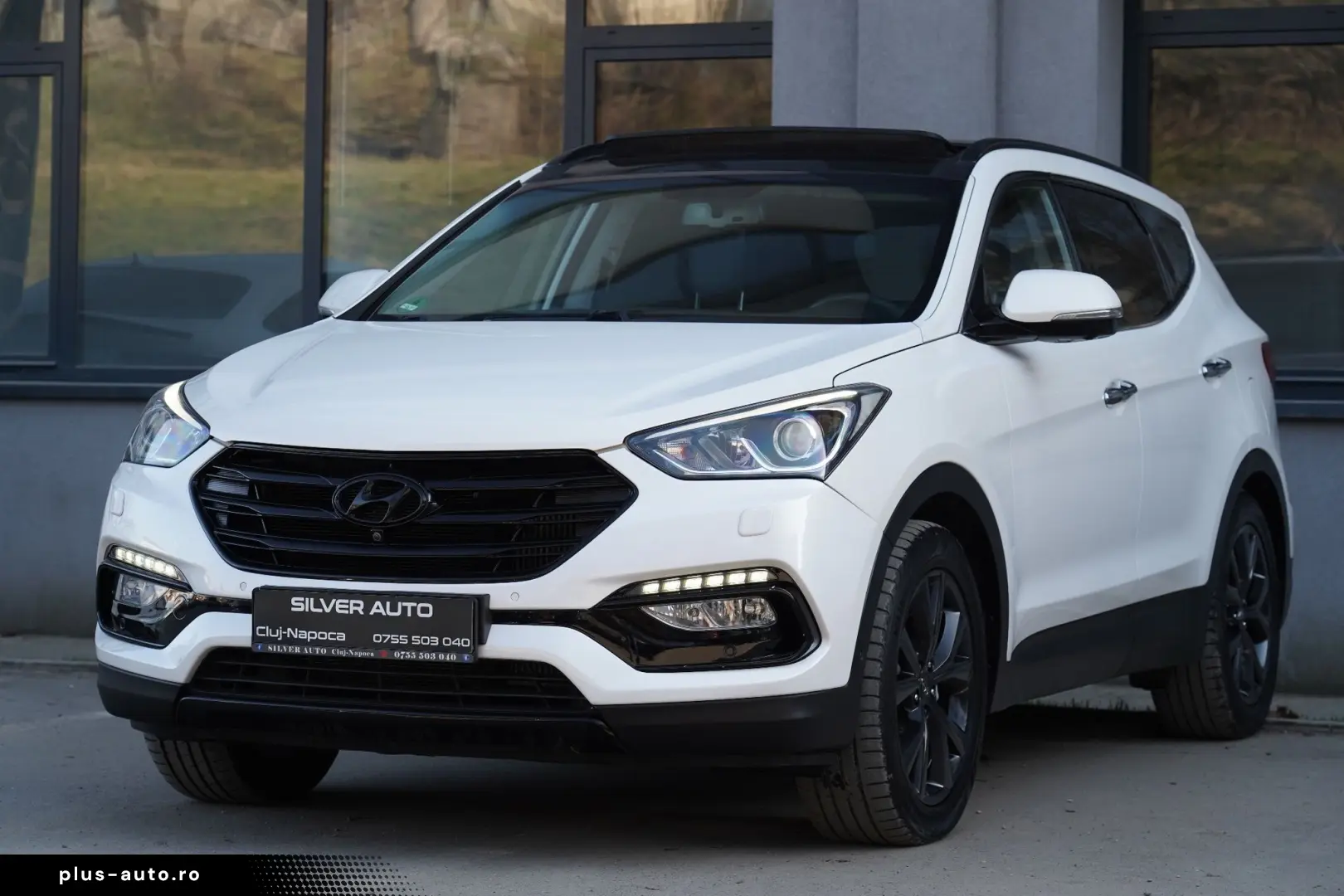 Hyundai Santa Fe blue 2.2 CRDI 4WD Automatik 7-Sitzer