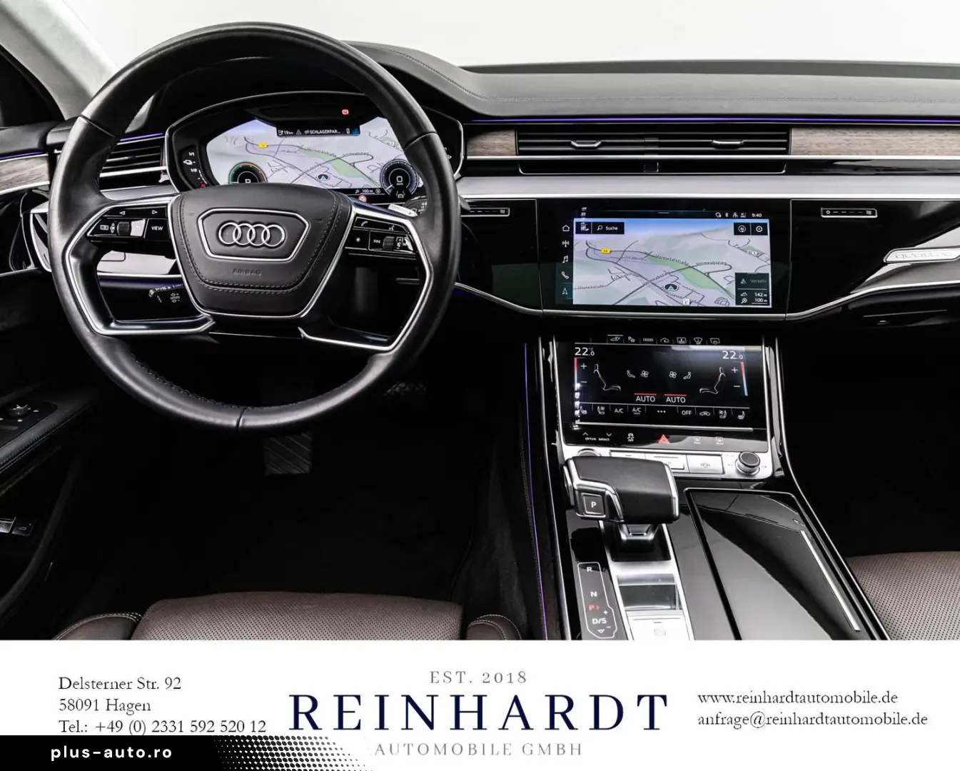 AUDI A8 60TFSie 20Z. LASER OLED ACC HuD PANO 360  B&O