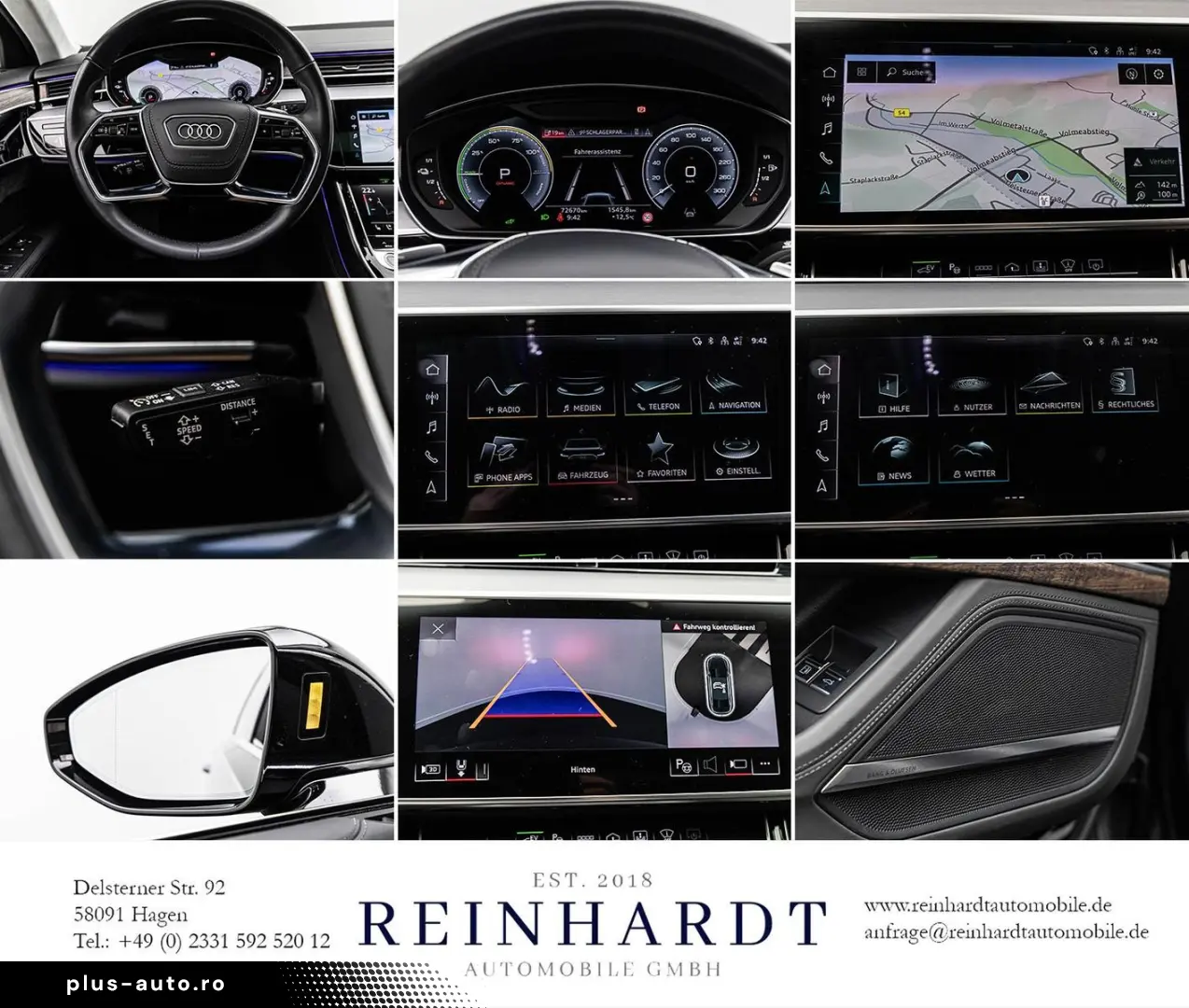 AUDI A8 60TFSie 20Z. LASER OLED ACC HuD PANO 360  B&O
