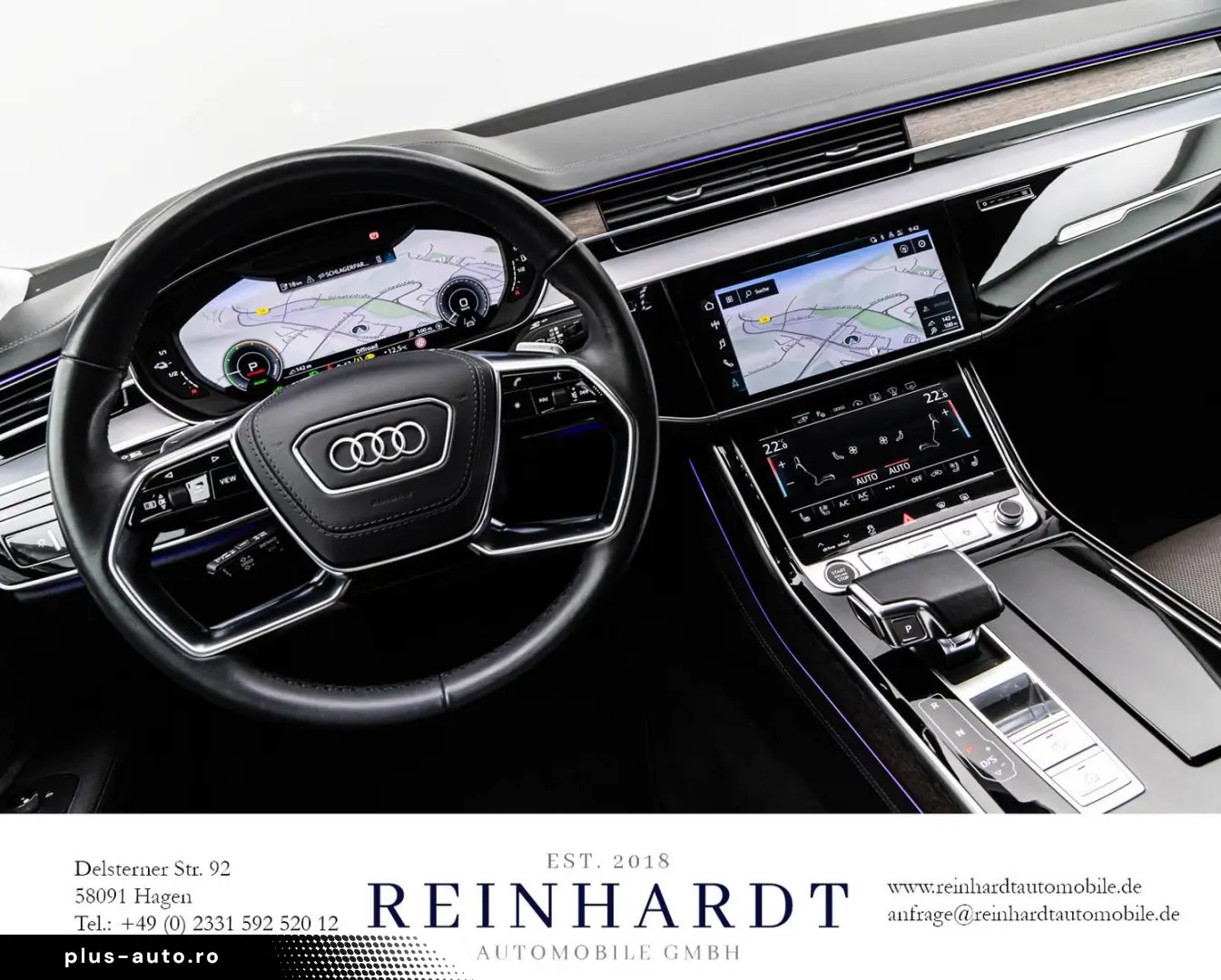 AUDI A8 60TFSie 20Z. LASER OLED ACC HuD PANO 360  B&O