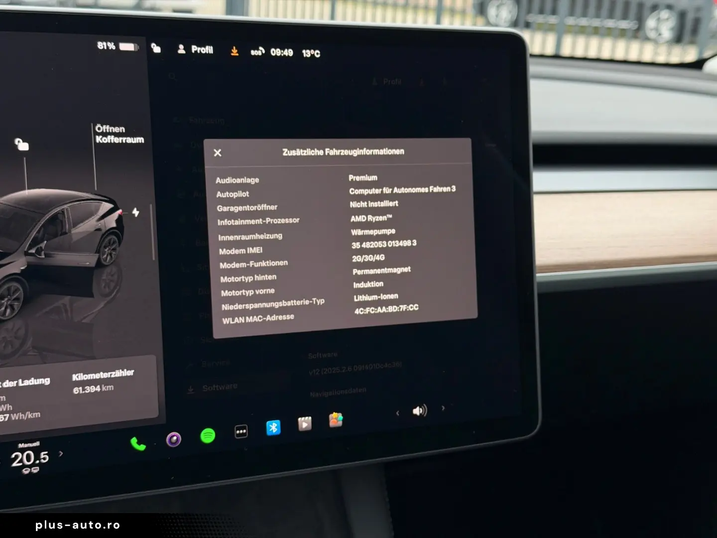 TESLA MODEL Y LONG RANGE AWD   AMD RYZEN