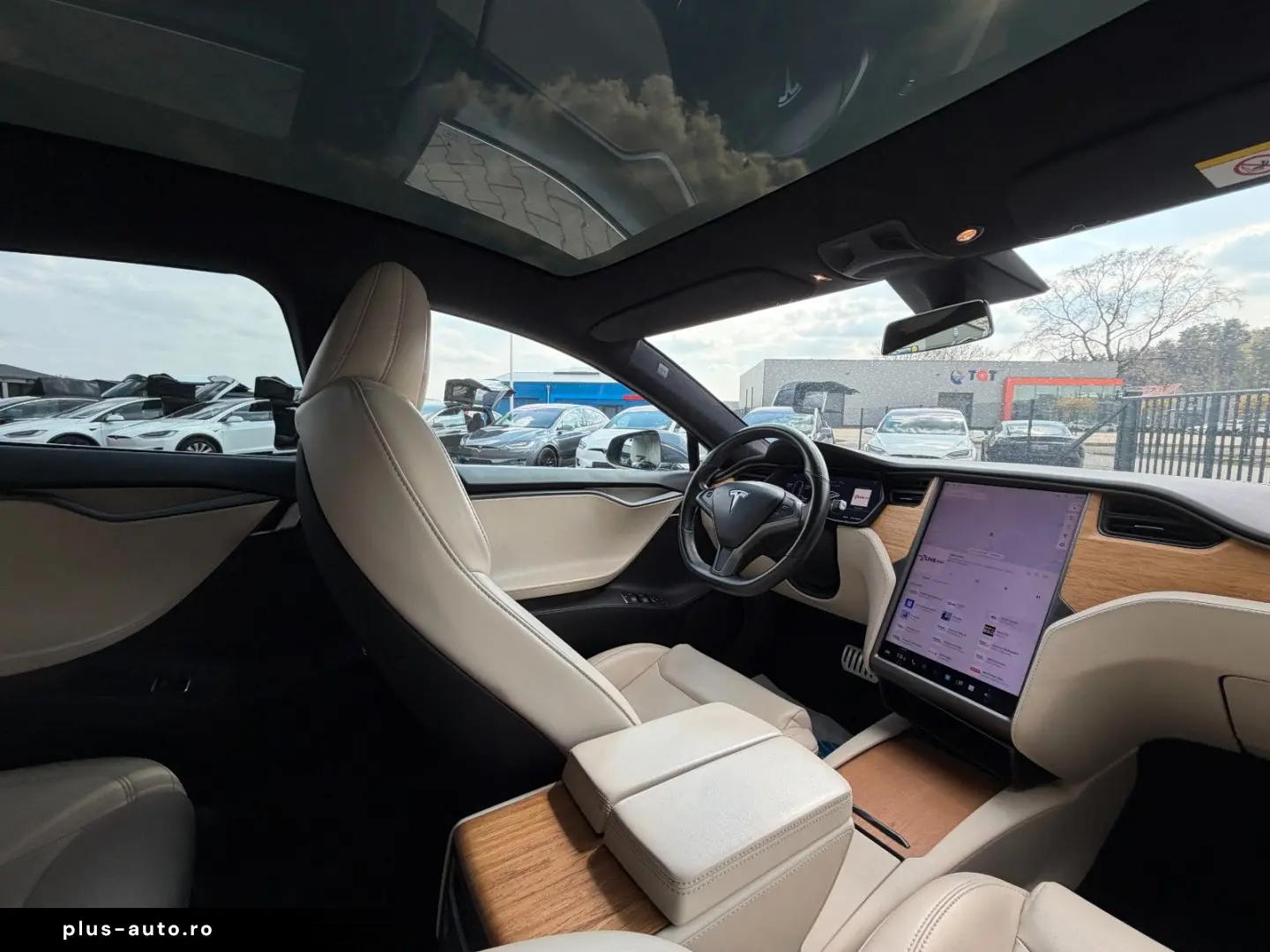 TESLA MODEL S RAVEN PERFORMANCE   21INCH   CREAM