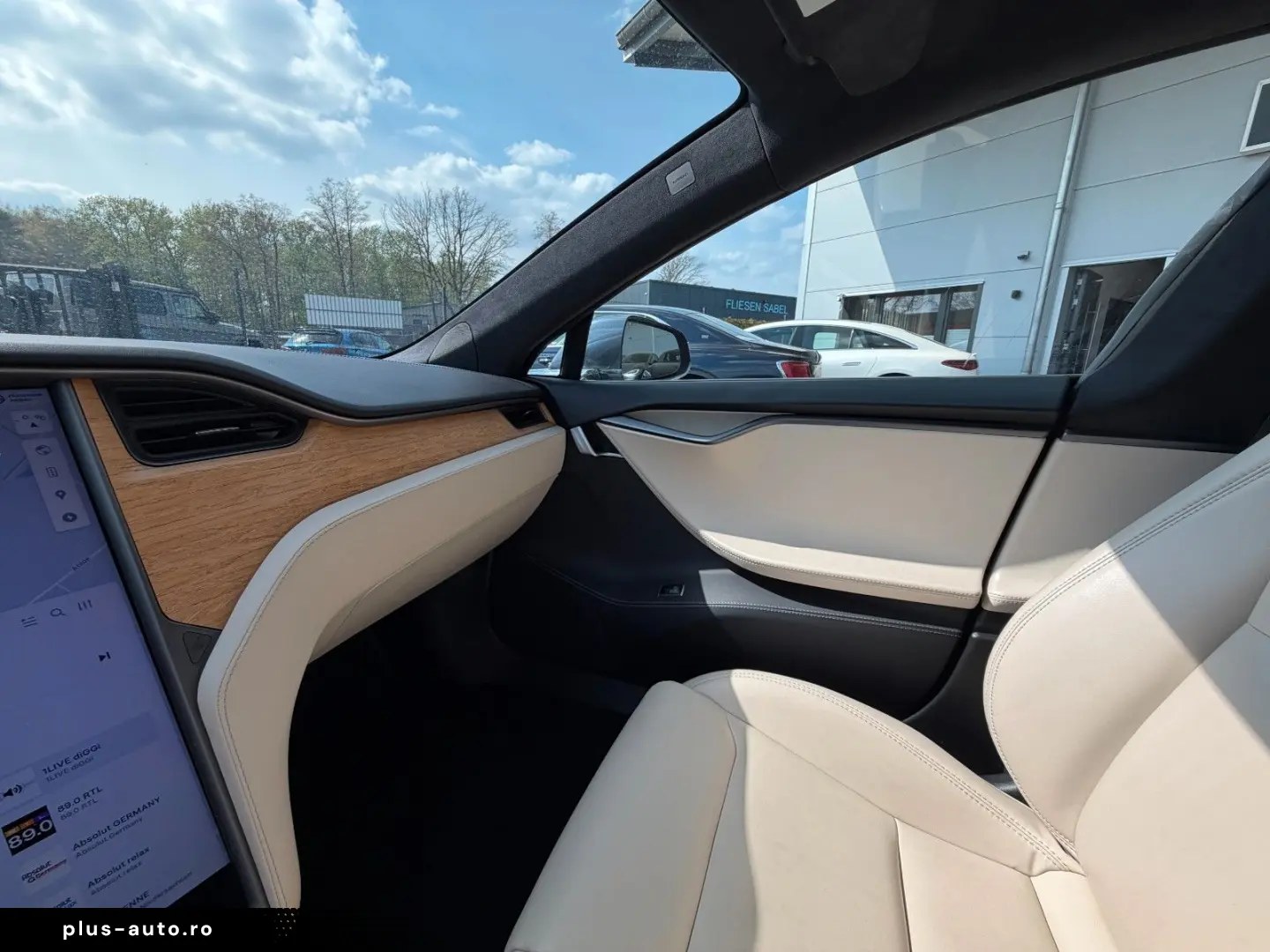 TESLA MODEL S RAVEN PERFORMANCE   21INCH   CREAM