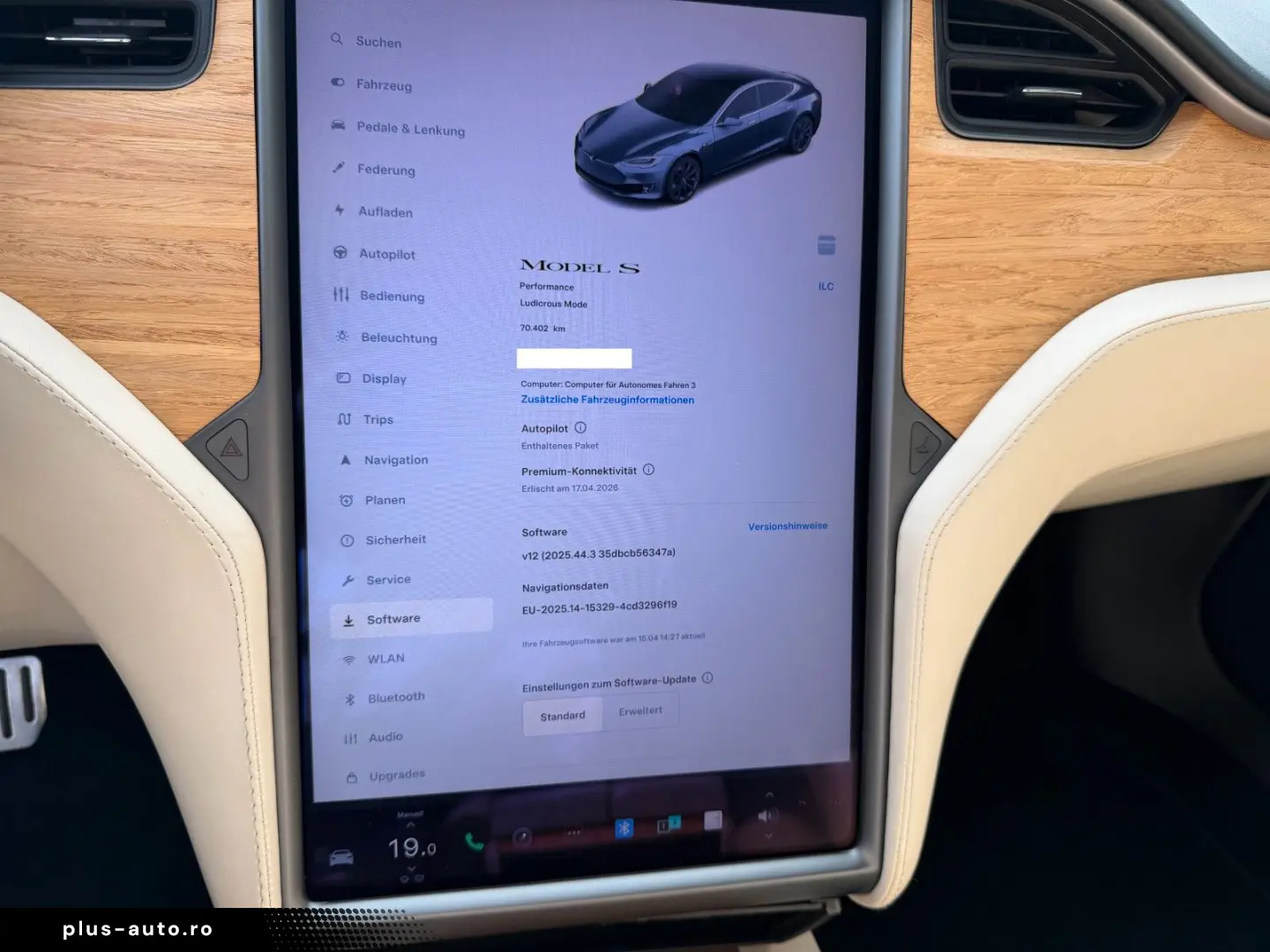 TESLA MODEL S RAVEN PERFORMANCE   21INCH   CREAM