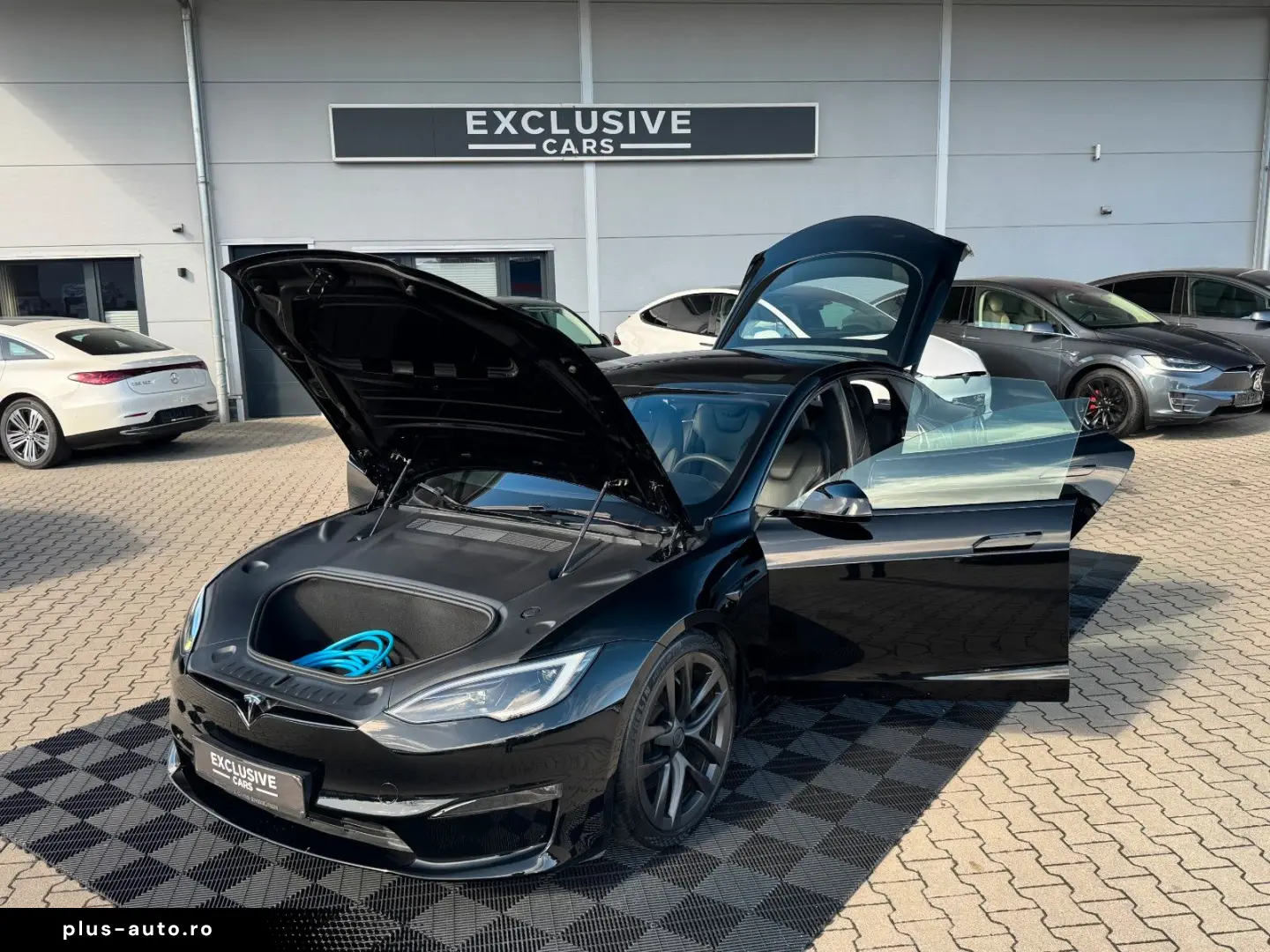 TESLA MODEL S PALLADIUM   MATRIX   21  Arachnid   HW4